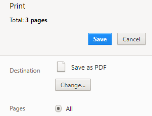 Total Print. Add-on save as html.